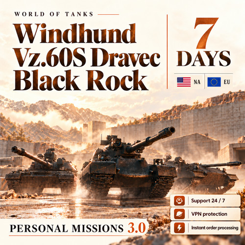 Wot windhund dravec black rock - wot,