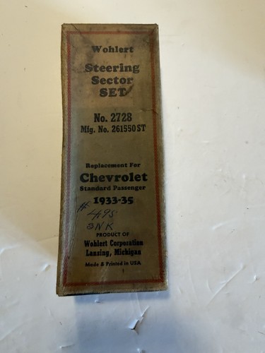 Nos wohlert 2728 steering - wohlert,