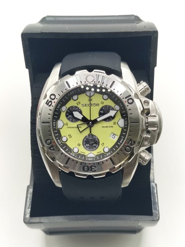 Sector 600 swiss chrono yellow - chrono,