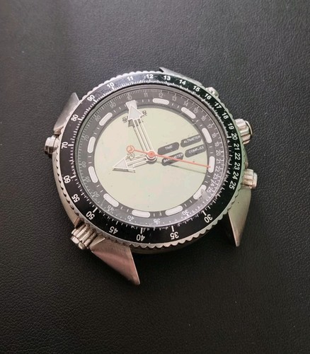 Vintage uhr sektor - vintage, mountain