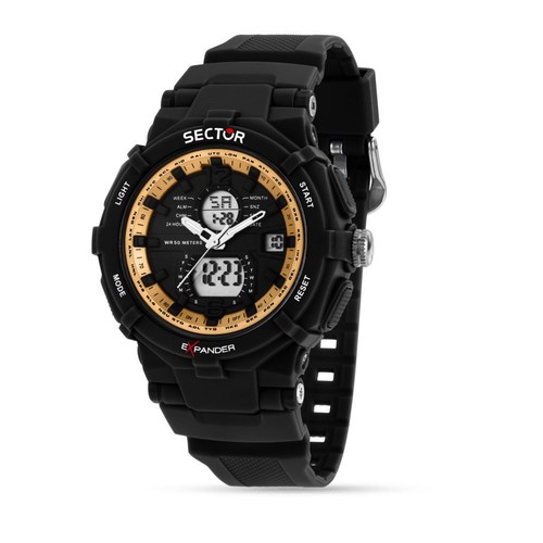 Sector herrenuhr schwarz - ex-09,